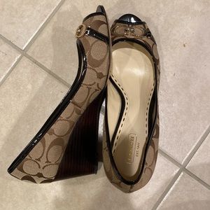 Coach shoes- worn only hand full of times.